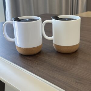 cork base mug