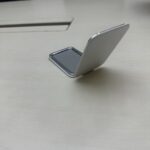 PU Leather Portable Folding Makeup Mirror pu leather portable folding makeup mirror