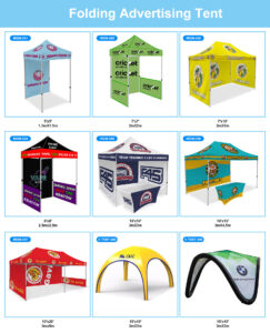 advertising tent