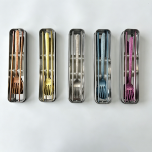 pure titanium cutlery set