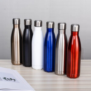 cola shaped insulated water bottle