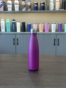 cola shaped insulated water bottle