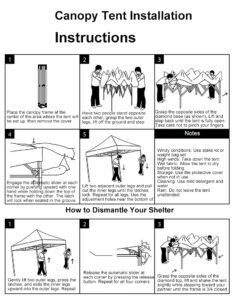 advertising tent