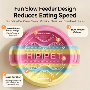 slow feeder dog bowl
